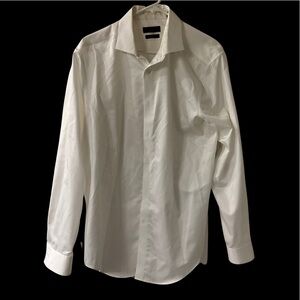 Calvin Klein Men’s Slim Fit Dress Shirt White
